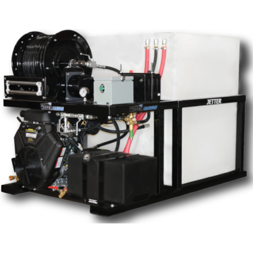 Skid Jetter Pressure Washer - 12GPM - 3200PSI - 35