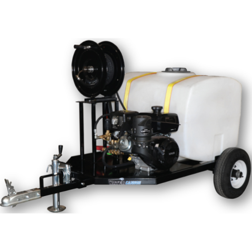 RV & Car Lot Wash Trailer - 3GPM - 2700PSI - 6.5 H