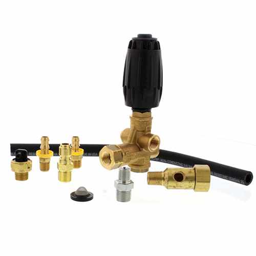 Plumbing Kit With External Bypass 4500 PSI Pressur