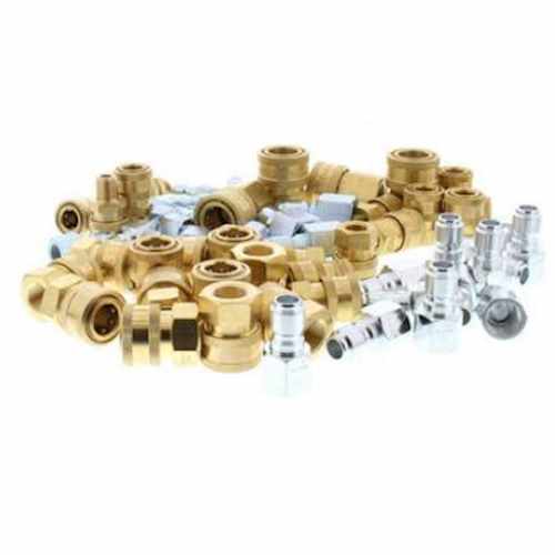 Assorted Brass and Steel Quick Connects-60 Pack