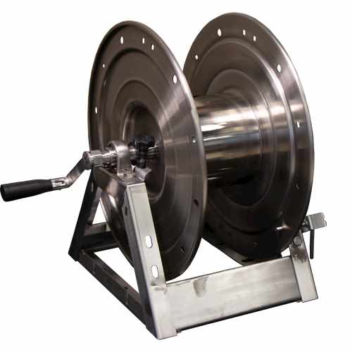 Stainless Steel Manual hose reel for pressure wash