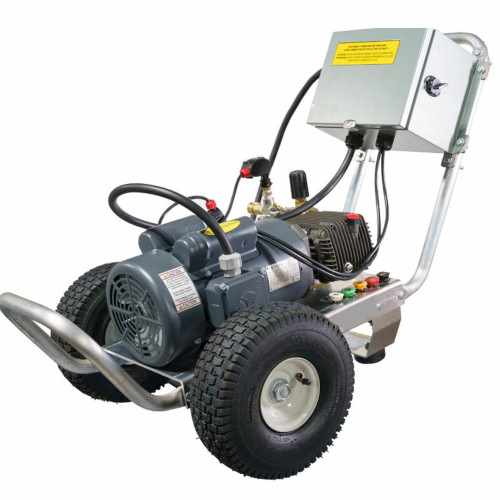 Electric Emissions-Free Pressure Washer 1500PSI 2G