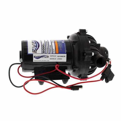 Pump - Diaphragm - 12 Volt - 3 GPM - 60 PSI - 1/2 