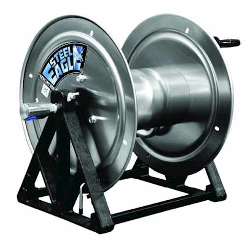 Stainless Steel 300 foot premium hose reel