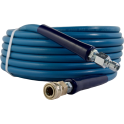 4000PSI-100 Foot-Blue Pressure Washer Hose QC Inst