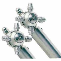 Round Shaped Washing Heads - Air Motor - BIRC030P