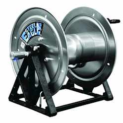Stainless Steel 300 foot premium hose reel