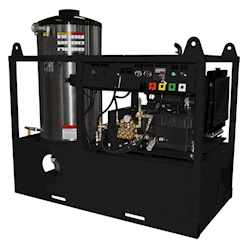 Industrial 3000 psi 10 gpm hot water system with c